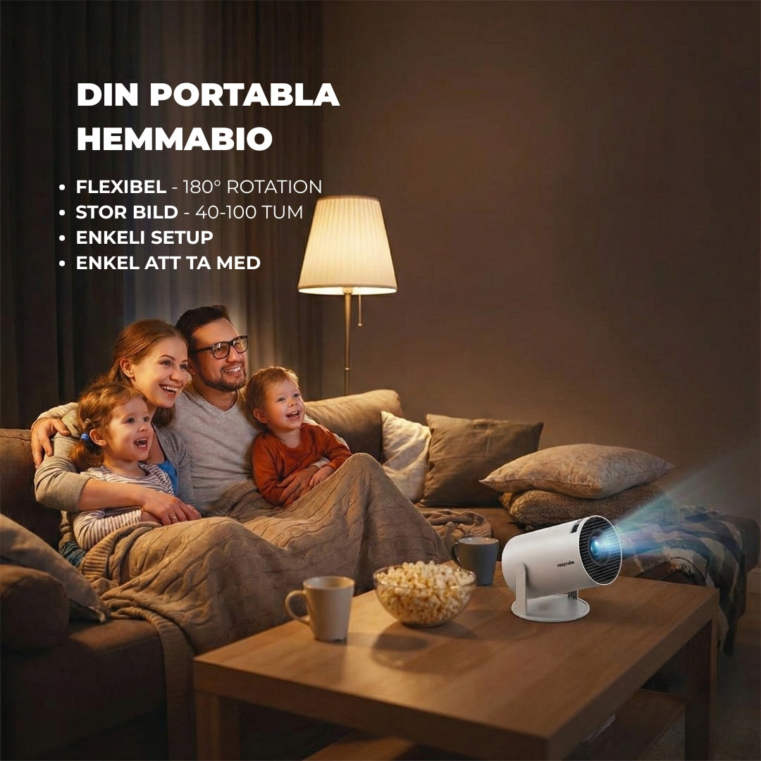 cozycube - Förvandla Ditt Rum Till En Bio På 60 Sekunder