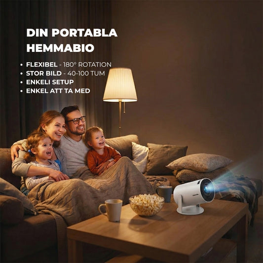 cozycube - Förvandla Ditt Rum Till En Bio På 60 Sekunder