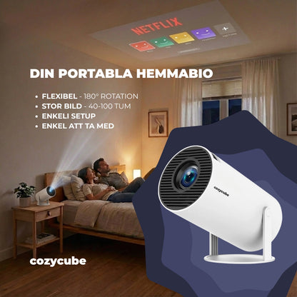 cozycube - Förvandla Ditt Rum Till En Bio På 60 Sekunder